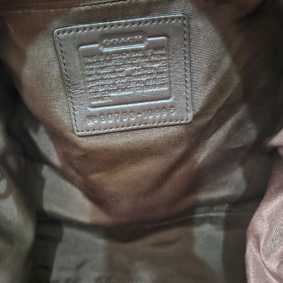 Coach Chelsea Signature Satchel Sateen Shoukdee Bag - Picture 8 of 10